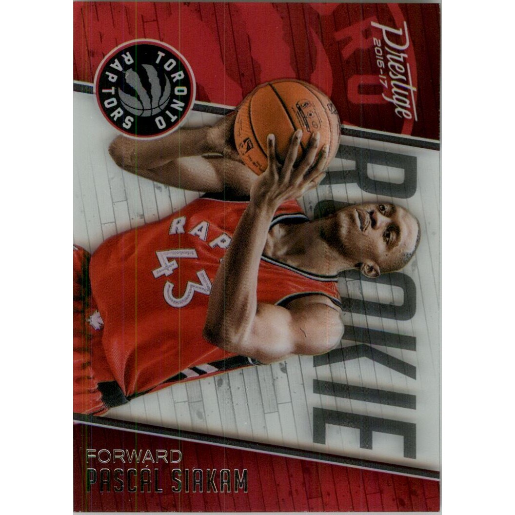 2016-17 Prestige Acetate Rookies #21 Pascal Siakam