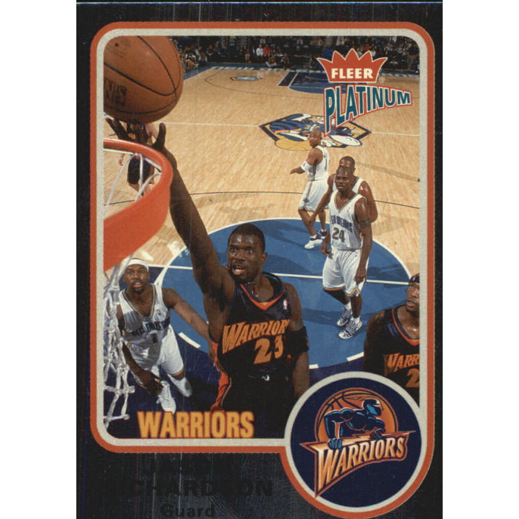 2002-03 Fleer Platinum Finish #71 Jason Richardson 2002-03 Fleer Platinum Finish #71 Jason Richardson