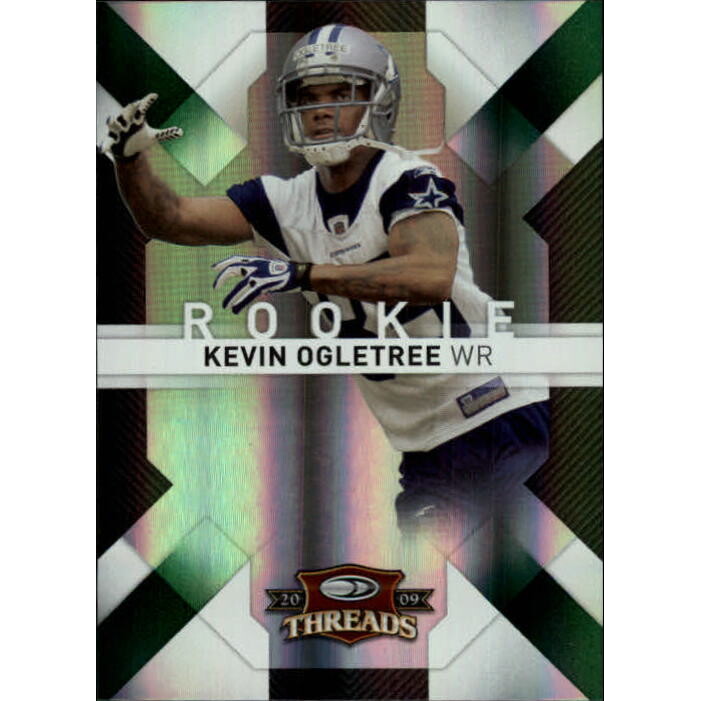2009 Donruss Threads Retail Green #164 Kevin Ogletree. rookie card picture