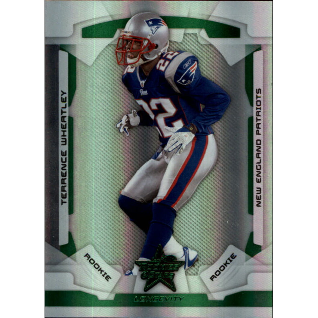 2008 Leaf Rookies and Stars Longevity Emerald #198 Terrence Wheatley