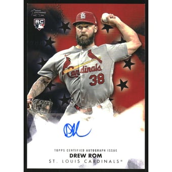 2024 Topps Baseball Stars Autographs Black #BSAROM Drew Rom S2