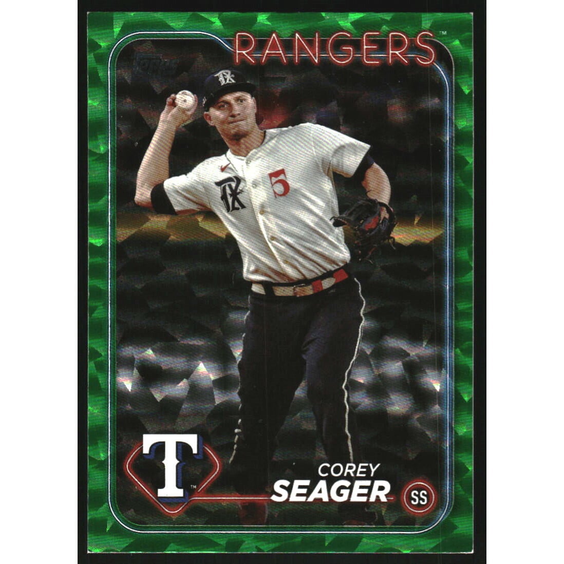 2024 Topps Green Foil #150 Corey Seager