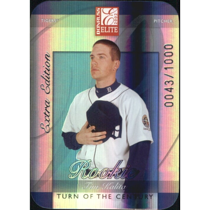 2002 Donruss Elite Turn of the Century #204 Tim Kalita/75*