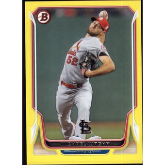 2014 Bowman Yellow #135 Michael Wacha
