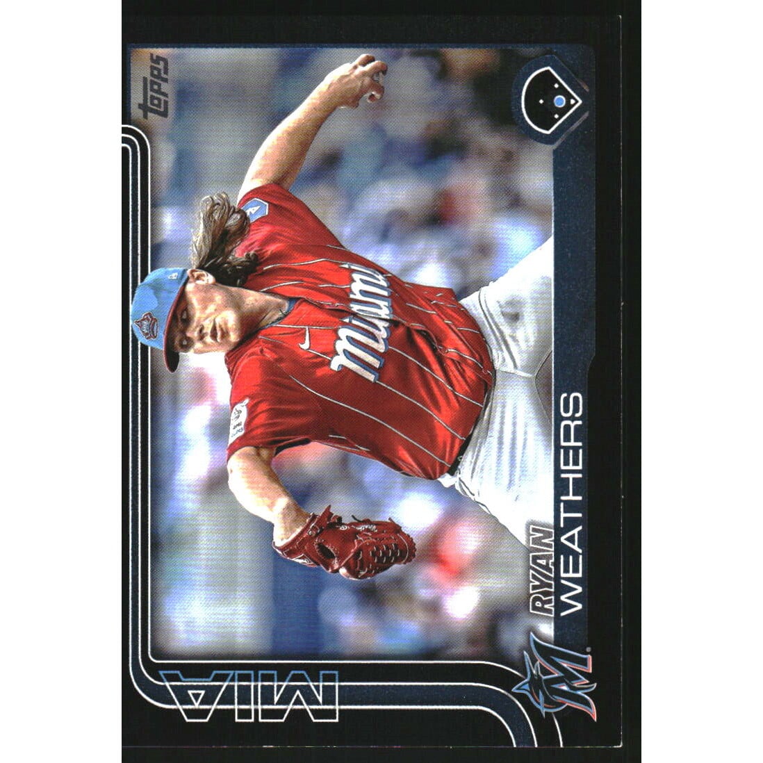 2025 Topps Black #539 Ryan Weathers