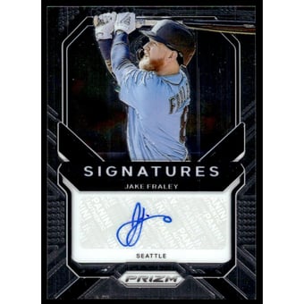 2021 Panini Prizm Signatures #7 Jake Fraley
