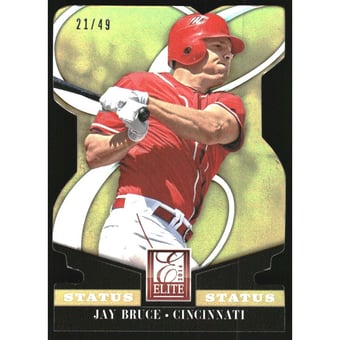 2014 Elite Status Gold #63 Jay Bruce