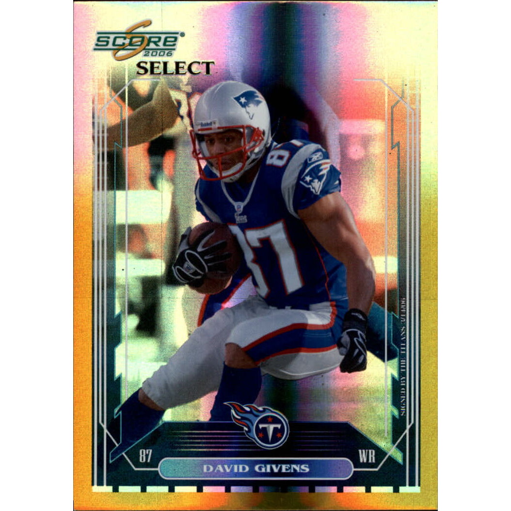 2006 Select Gold #170 David Givens