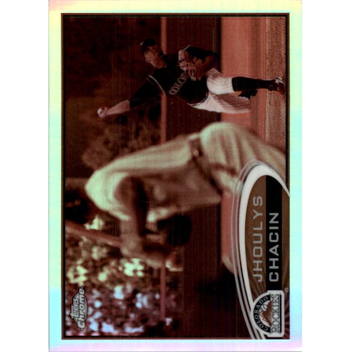 2012 Topps Chrome Gold Refractors #44 Jhoulys Chacin