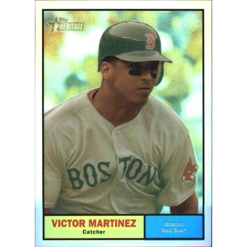 2010 Topps Heritage Chrome Refractors #C140 Victor Martinez
