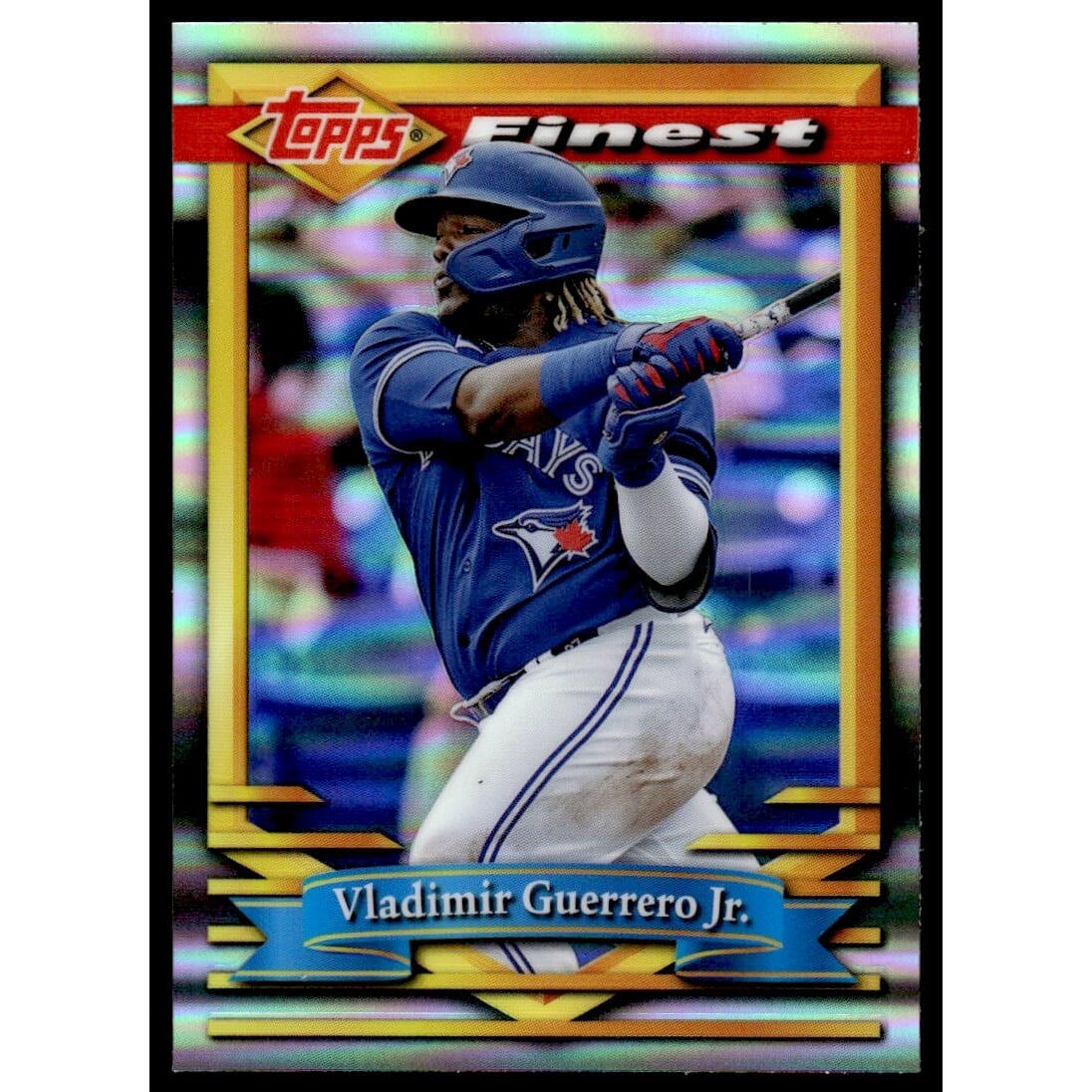 2021 Finest Flashbacks Refractors #105 Vladimir Guerrero Jr.
