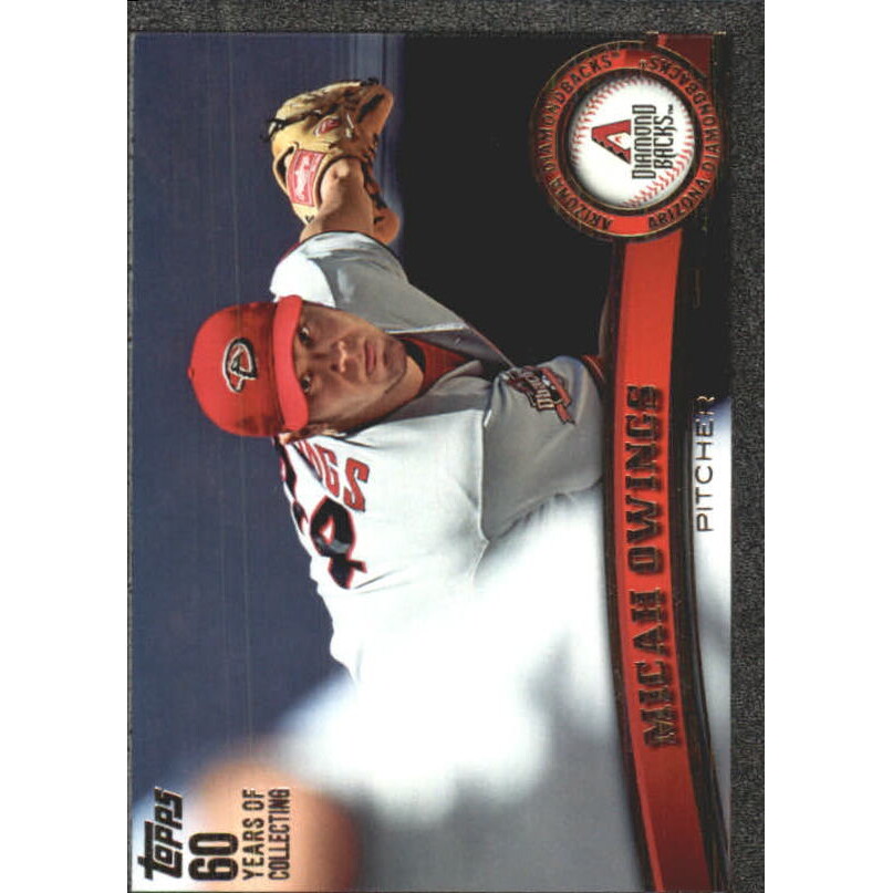 2011 Topps Update Black #US199 Micah Owings. rookie card picture