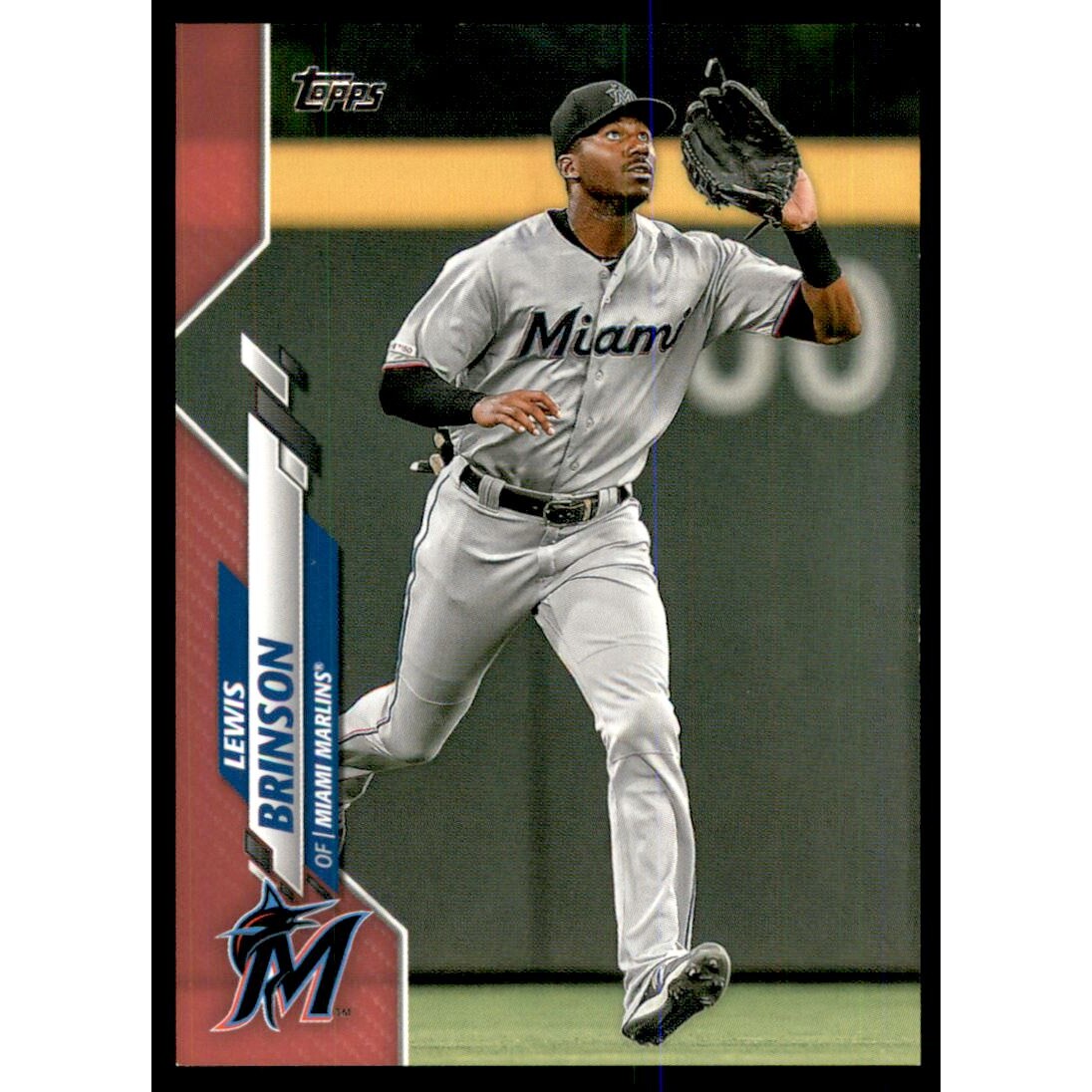 2020 Topps Mother's Day Pink #42 Lewis Brinson. rookie card picture