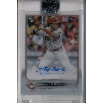2022 Topps Clearly Authentic Autographs #CAAAL Alejo Lopez