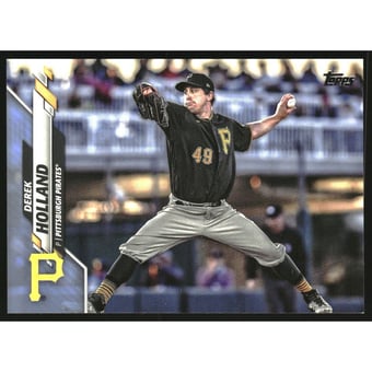 2020 Topps Update Father's Day Blue #U69 Derek Holland