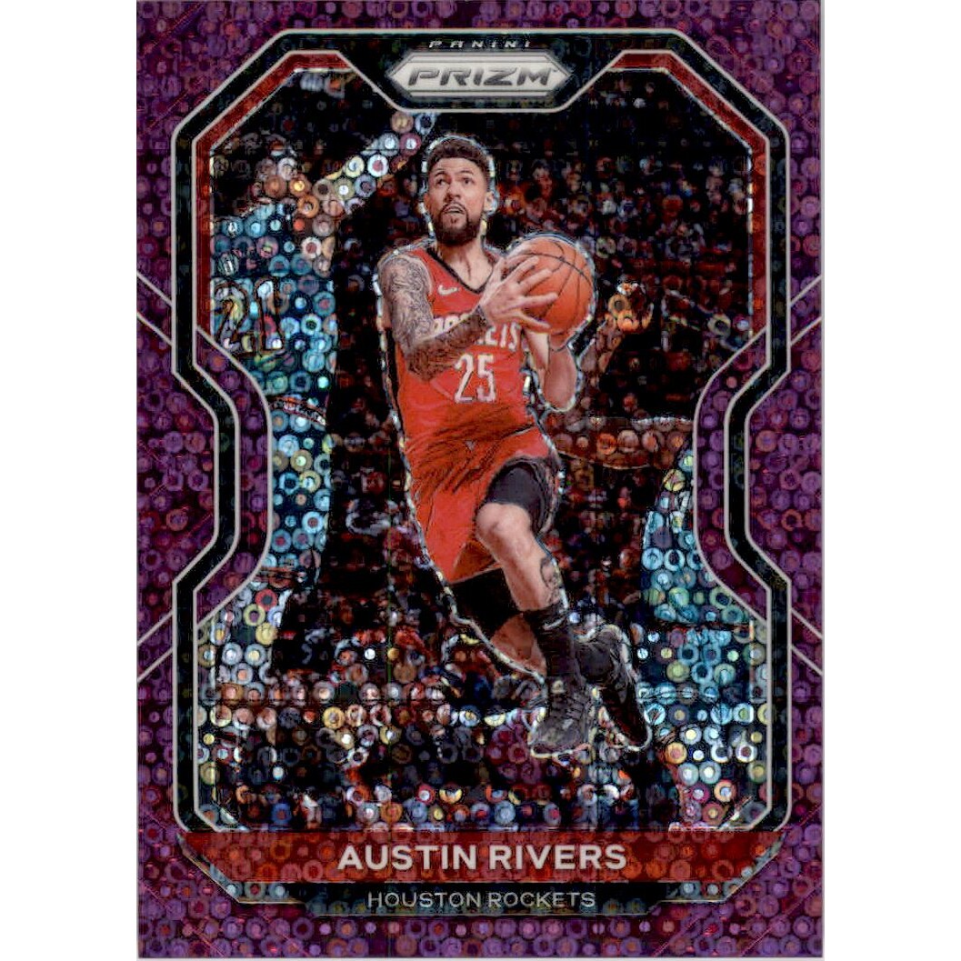 2020-21 Panini Prizm Prizms Fast Break Purple #182 Austin Rivers