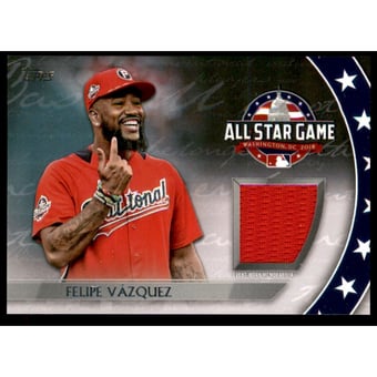 2018 Topps Update All Star Stitches #ASTFV Felipe Vazquez