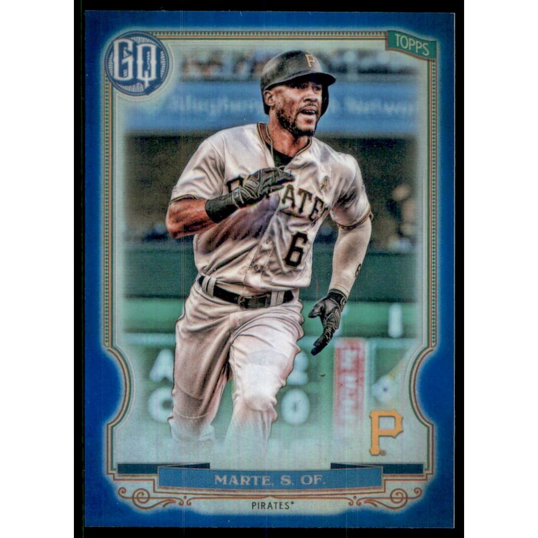 2020 Topps Gypsy Queen Chrome Box Toppers Blue Refractors #218 Starling Marte. rookie card picture
