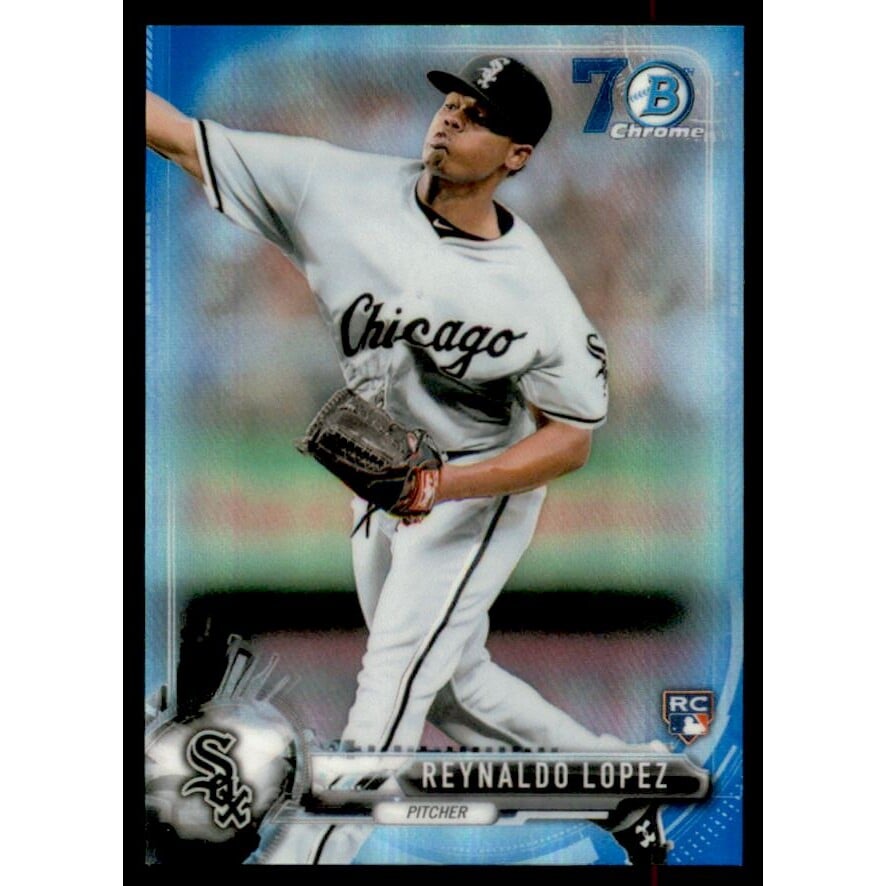 2017 Bowman Chrome Mini 70th Blue Refractors #27 Reynaldo Lopez