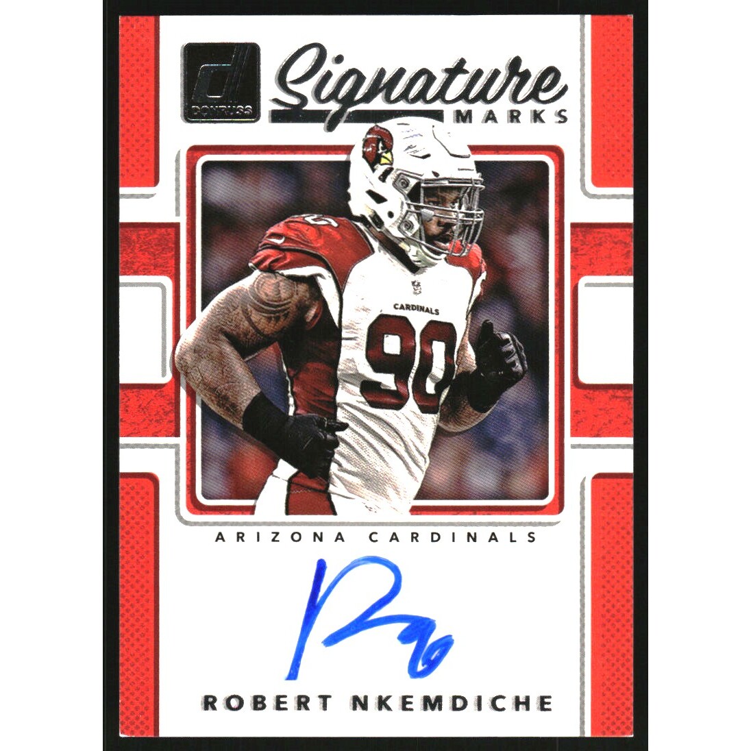 2017 Donruss Signature Marks #54 Robert Nkemdiche. rookie card picture