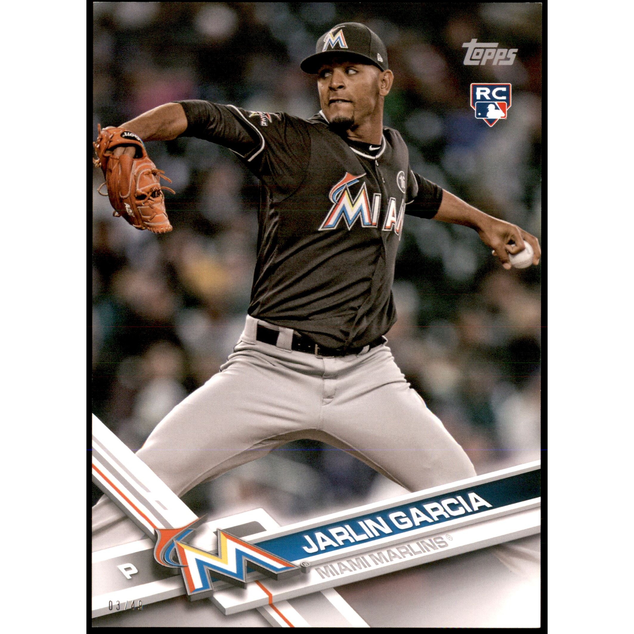 2017 Topps Update 5x7 #US78 Jarlin Garcia