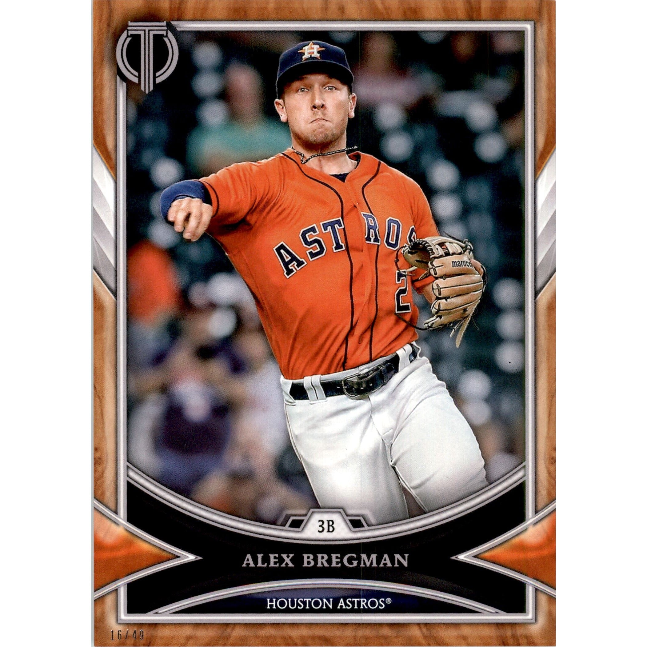 2018 Topps Tribute 5x7 #43 Alex Bregman. rookie card picture