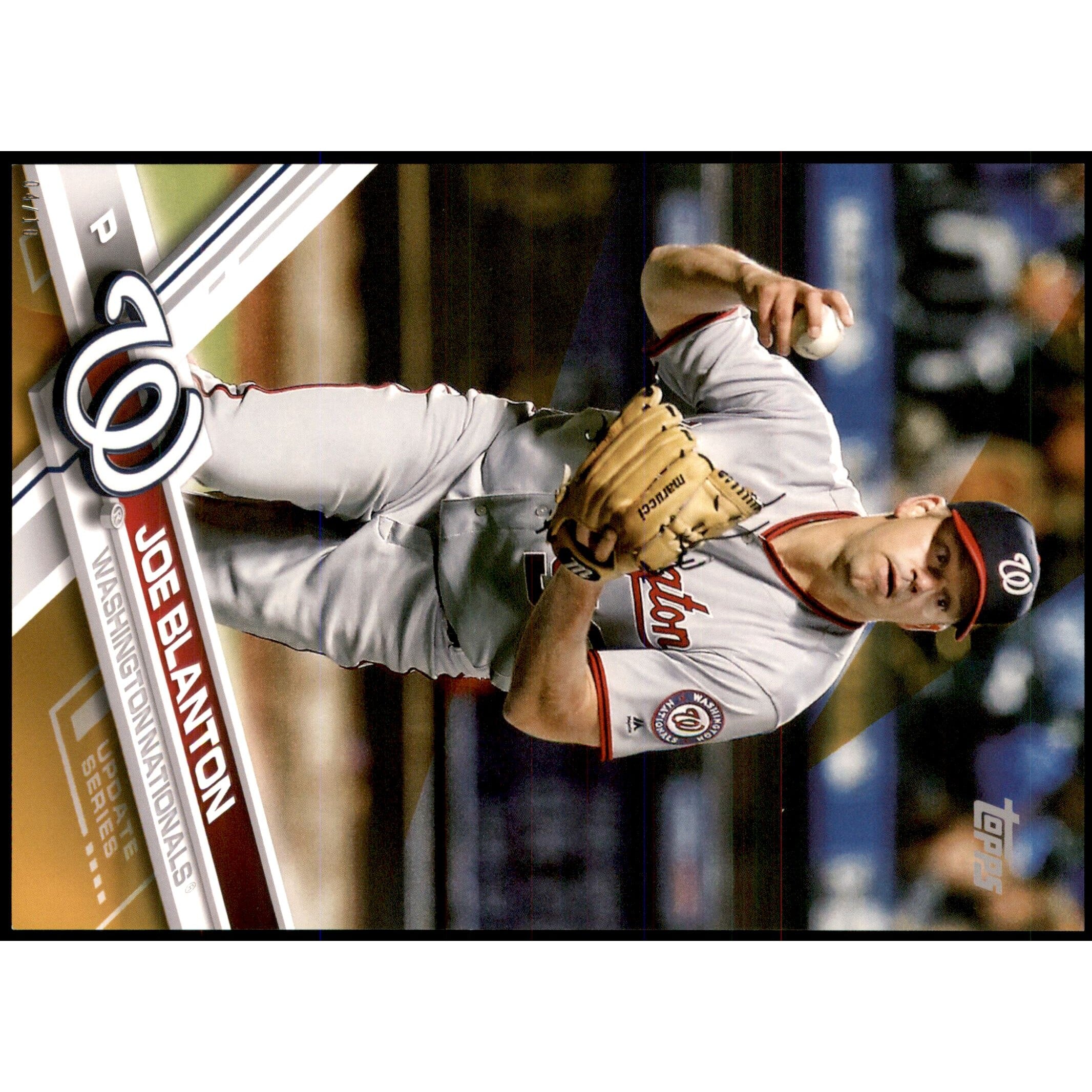 2017 Topps Update 5x7 Gold #US203 Joe Blanton. rookie card picture