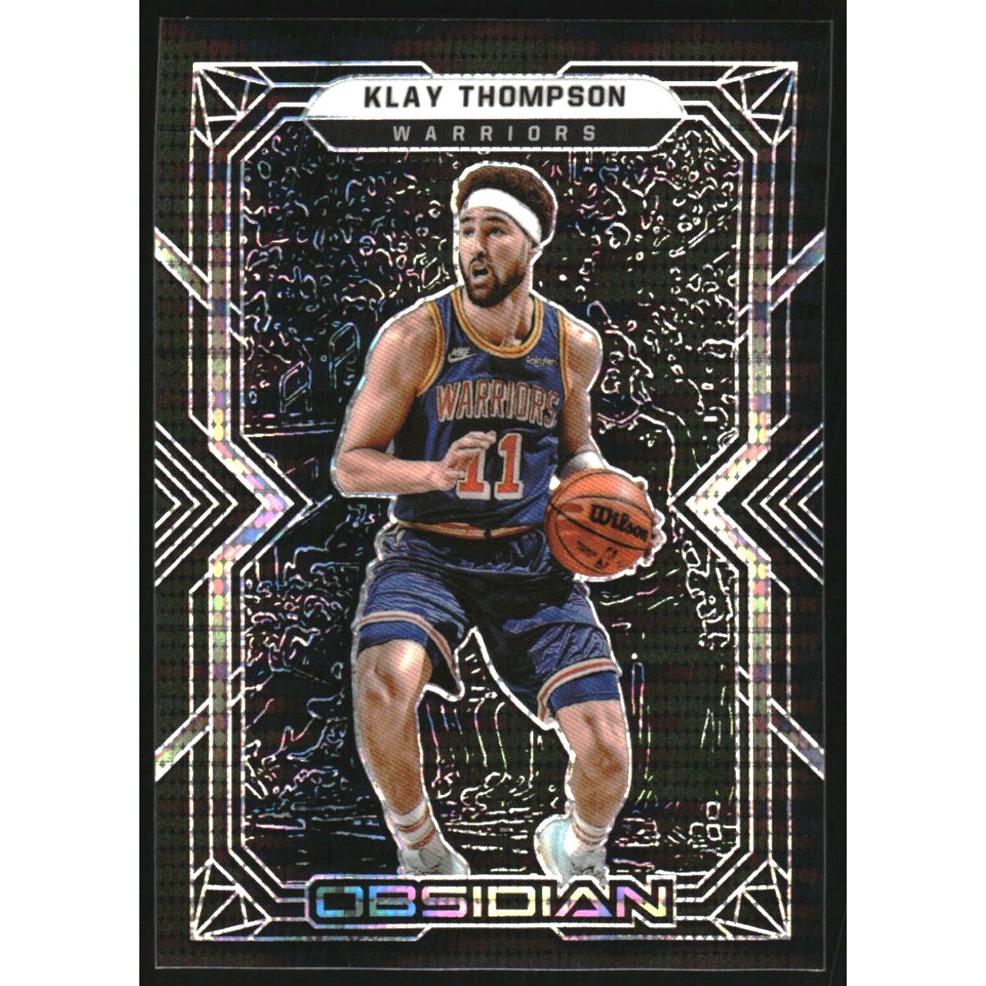2021-22 Panini Obsidian Electric Etch Asia #40 Klay Thompson 2021-22 Panini Obsidian Electric Etch Asia #40 Klay Thompson