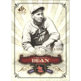 2006 SP Legendary Cuts #183 Dizzy Dean