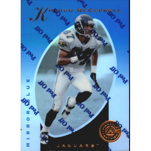 1997 Pinnacle Certified Mirror Blue #53 Keenan McCardell