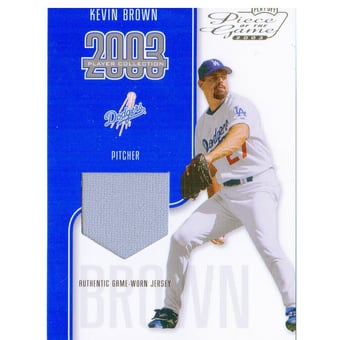 2003 Playoff Piece of the Game Player Collection #POG12 Kevin Brown Jsy