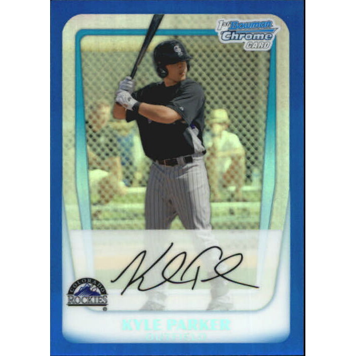 2011 Bowman Chrome Prospects Blue Refractors #BCP197 Kyle Parker