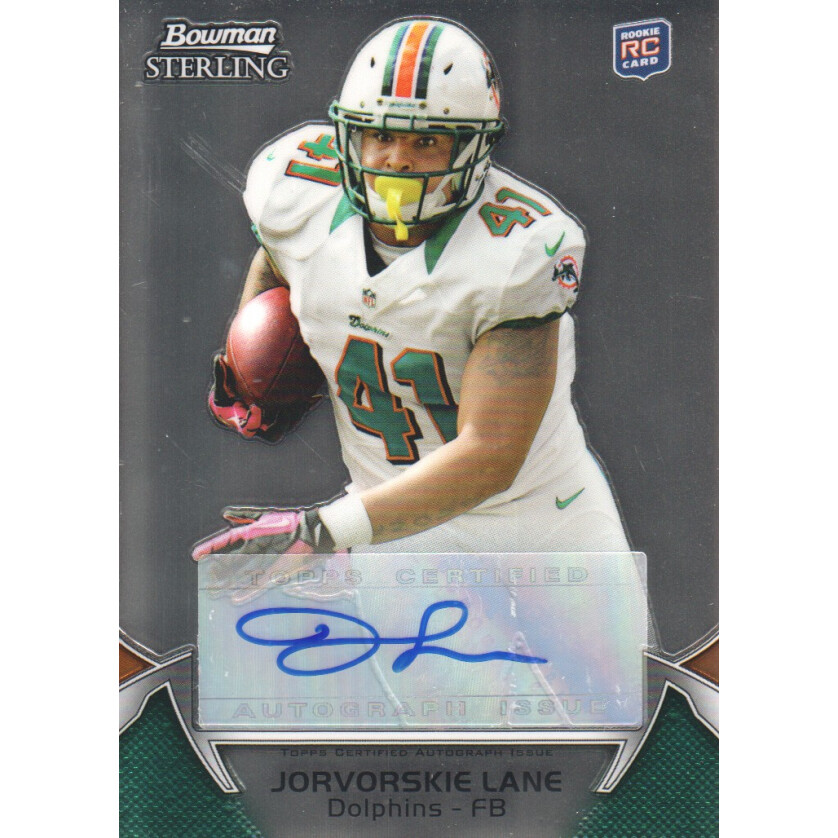 2012 Bowman Sterling #AU103 Jorvorskie Lane AU