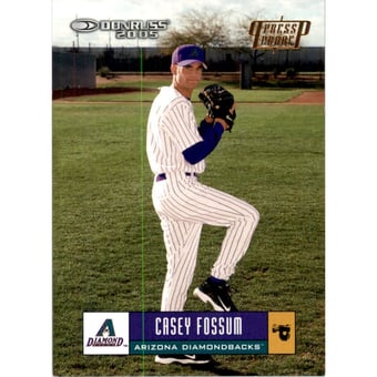 2005 Donruss Press Proofs Gold #86 Casey Fossum