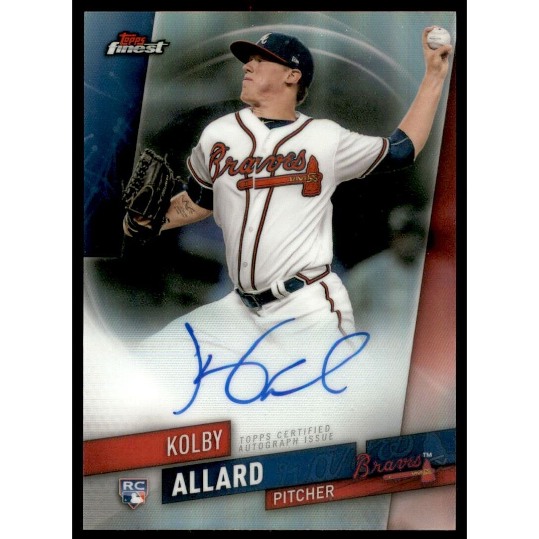 2019 Finest Autographs #FAKA Kolby Allard