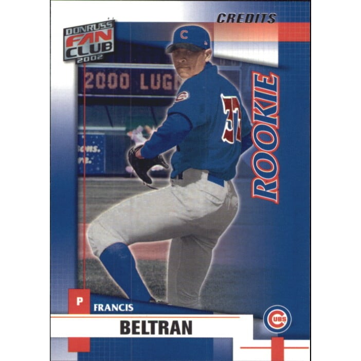 2002 Donruss Fan Club Credits #239 Francis Beltran. rookie card picture
