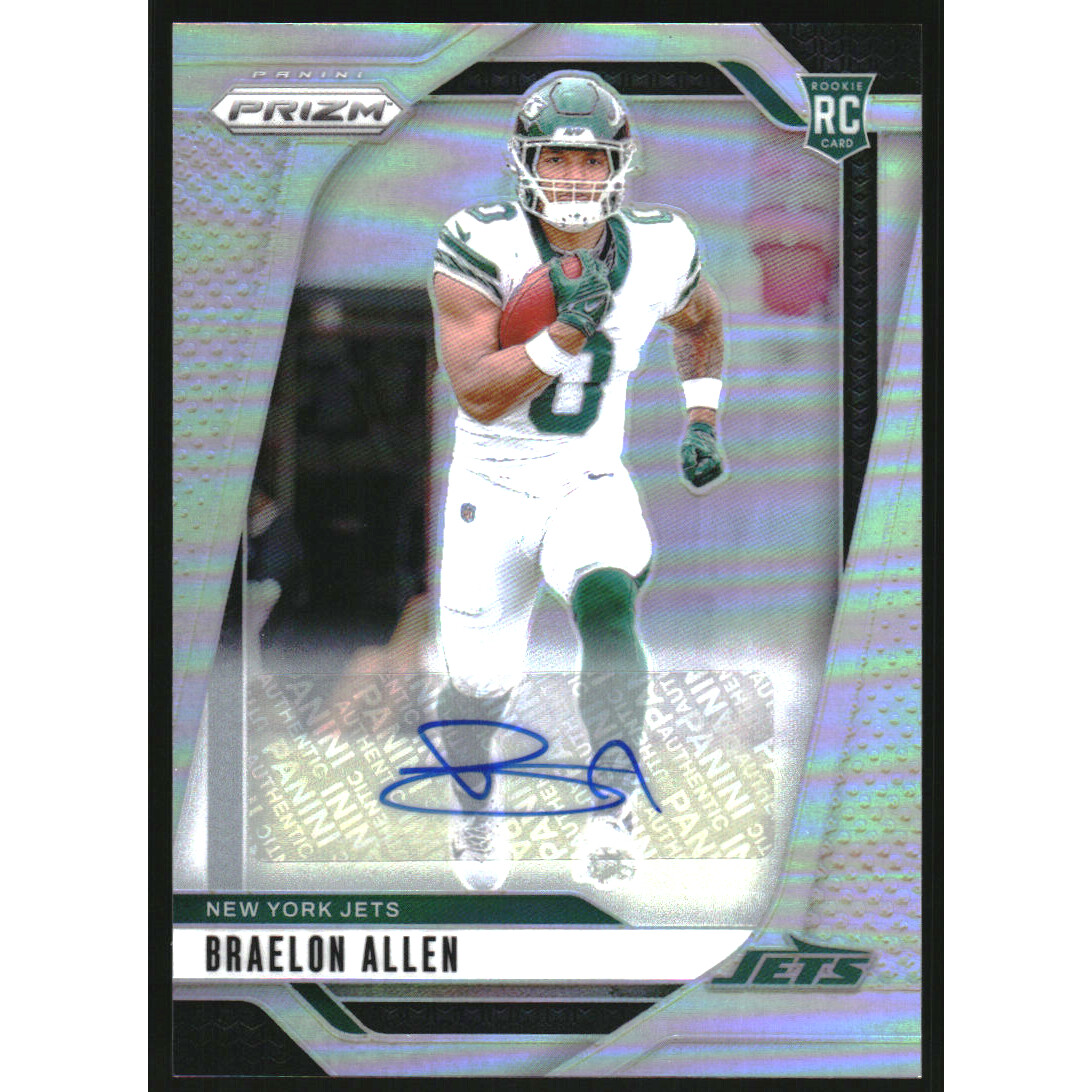 2024 Panini Prizm Autographs Prizms Silver #311 Braelon Allen
