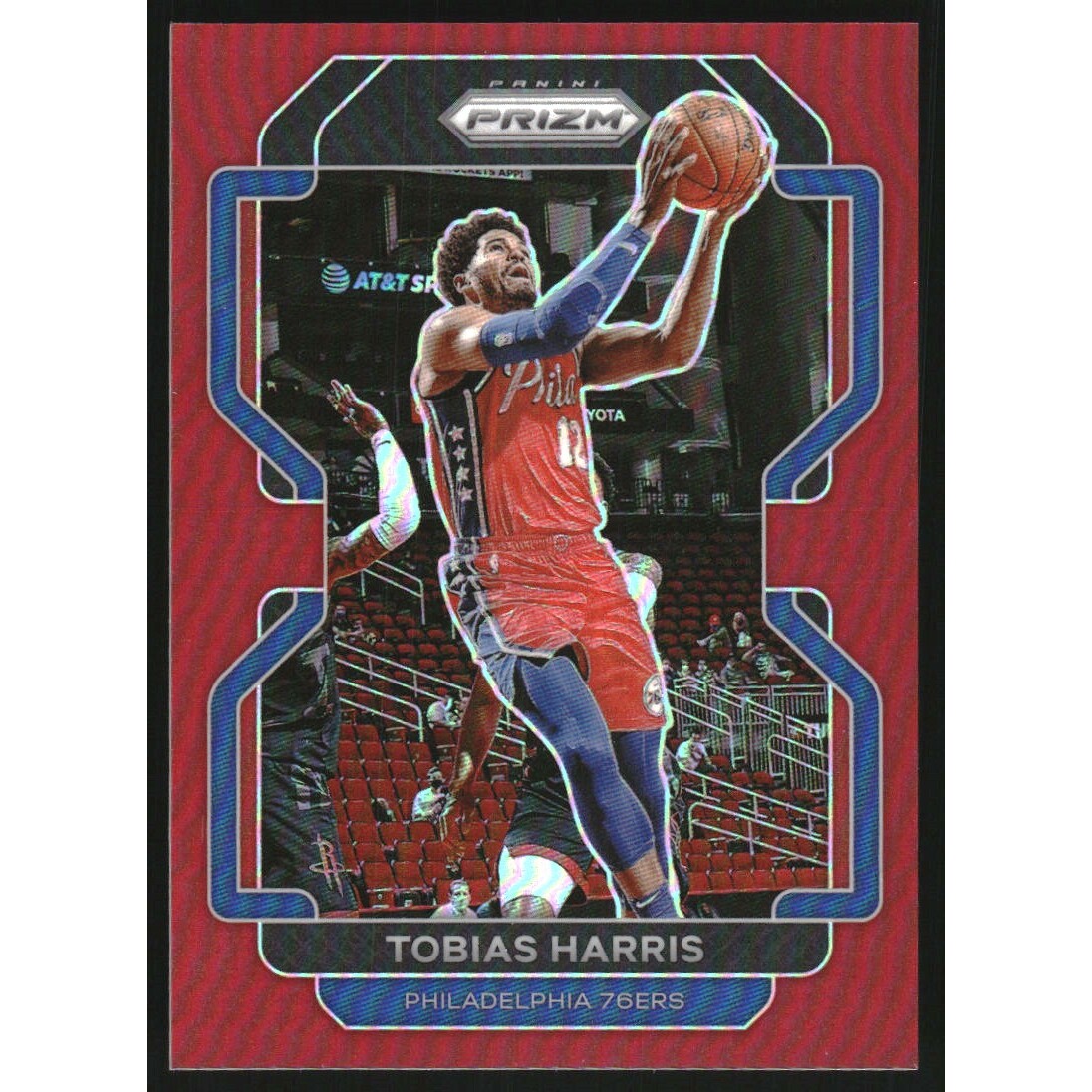 2021-22 Panini Prizm Prizms Red #145 Tobias Harris 2021-22 Panini Prizm Prizms Red #145 Tobias Harris