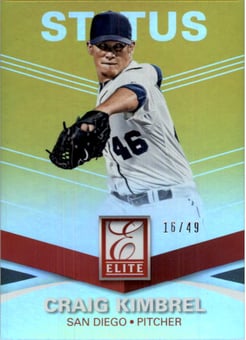 2015 Elite Status Gold #132 Craig Kimbrel
