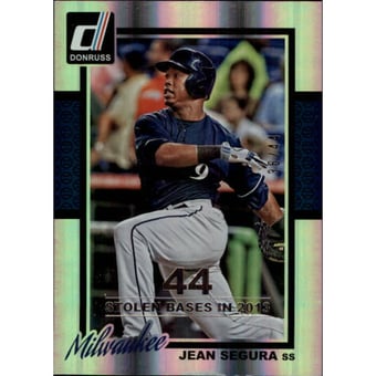 2014 Donruss Stat Line Season #104 Jean Segura/44