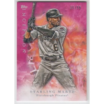 2017 Topps Inception Magenta #14 Starling Marte
