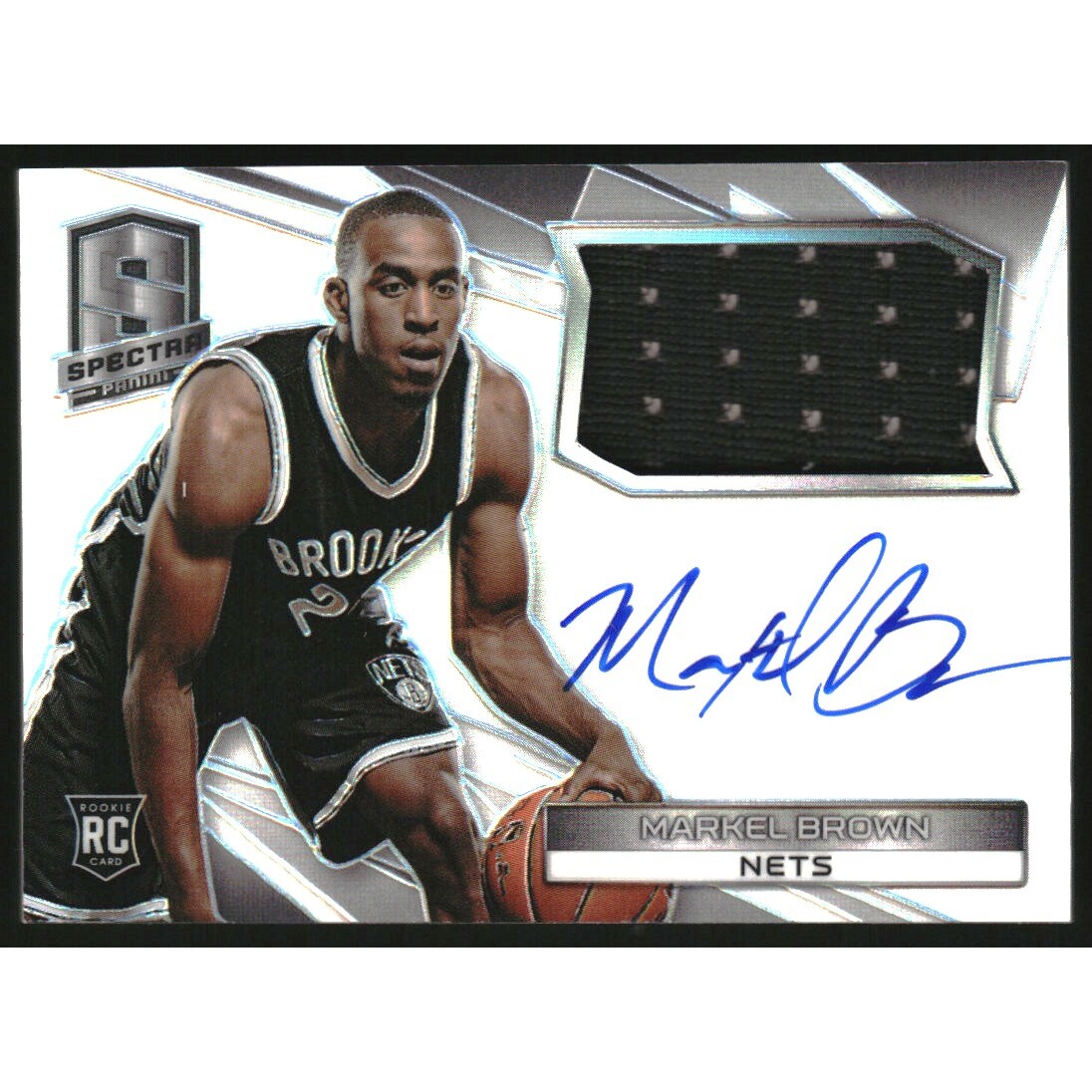 2014-15 Panini Spectra Jersey Autographs #30 Markel Brown/125