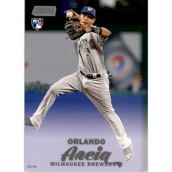 2017 Stadium Club 5x7 #285 Orlando Arcia