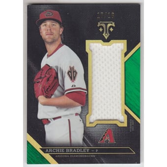 2016 Topps Triple Threads Unity Jumbo Relics Emerald #UJRABR Archie Bradley