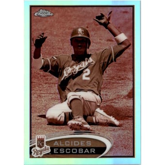 2012 Topps Chrome Sepia Refractors #203 Alcides Escobar