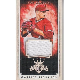 2015 Diamond Kings DK Minis Materials #53 Garrett Richards/49