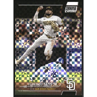 2022 Stadium Club Chrome X-Fractors #6 Fernando Tatis Jr.