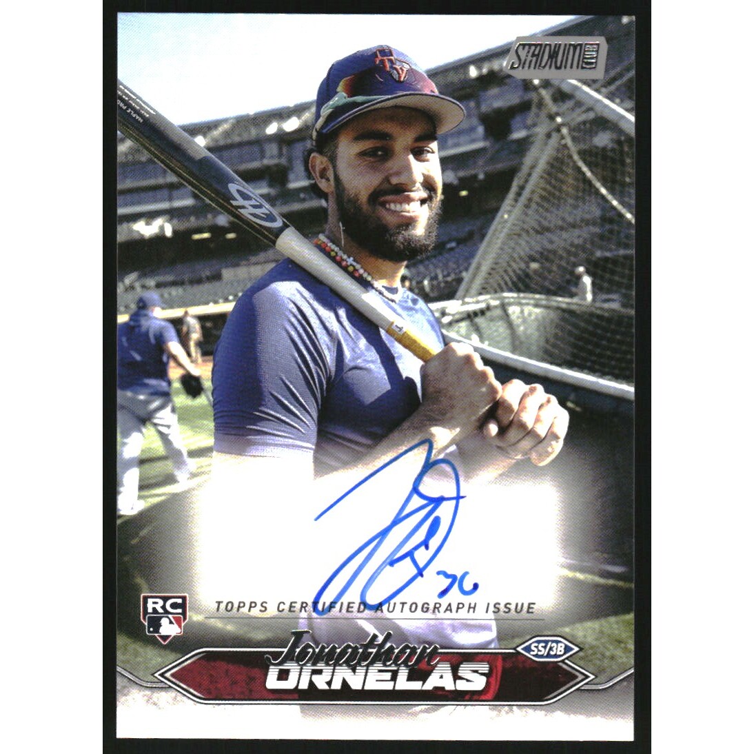2024 Stadium Club Autographs #SCBAJO Jonathan Ornelas