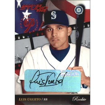 2002 Studio Private Signings #238 Luis Ugueto ROO/250