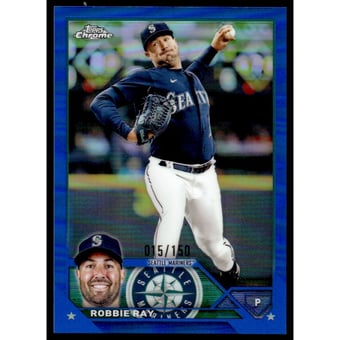 2023 Topps Chrome Blue Refractors #159 Robbie Ray